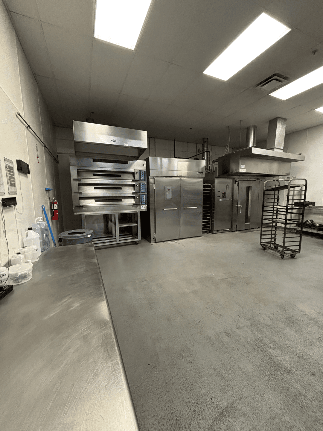 Bakery operations setup